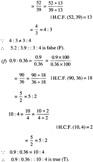 NCERT Solutions for Class 6 Maths Chapter 12 Ratio and Proportion 46